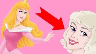 8 PRINCESSES DISNEY VIEILLES DE ISAQUE AREAS  Les Successeurs de Disney [upl. by Scharff]