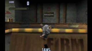 Tony Hawks Pro Skater  Skating The Warehouse [upl. by Wilek]