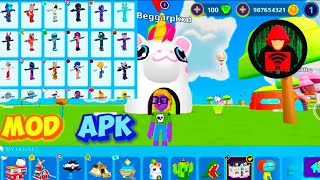 PKXD MOD APK HACKED VERSION PLAYING ALL COLLECTION UNLIMITED COINSJEMS ARMORS beggarpkxd modapk [upl. by Gerrit]