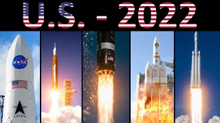 Rocket Launch Compilation 2022  US Rockets [upl. by Anirat]