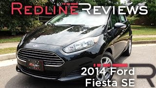 2014 Ford Fiesta SE Review Walkaround Exhaust amp Test Drive [upl. by Ghassan]