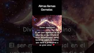 Almas gemelas almasgemelas espiritualidad universe motivation amor divinomasculino [upl. by Clava]