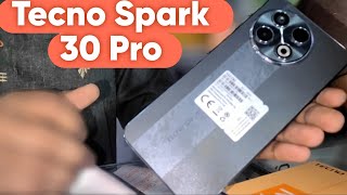 tecno spark 30 pro unboxing  108 mp camera G100 chipset Amoled Display  tecnospark30pro [upl. by Rabush580]