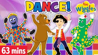 Dance Party Fun with The Wiggles 🕺🎶 Dancing Songs for Kids [upl. by Acinnej]