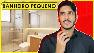 BANHEIRO PEQUENO  9 DICAS PARA DECORAR DE FOMA SIMPLES E FÃCIL [upl. by Annodahs574]