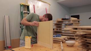 DIY Shaker Cabinet Doors  Part 5 Assembly [upl. by Kaliski]