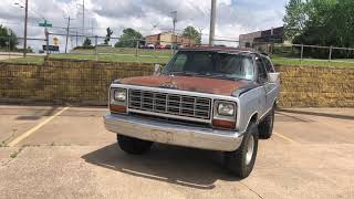 1985 Dodge RAMCHARGER Walk around [upl. by Cutter]