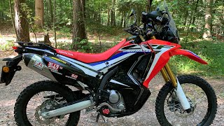 2018 HONDA CRF 250 RALLY ONLY 3900km [upl. by Andreas864]