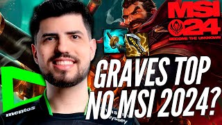 LOUD ROBO TESTANDO os BUFFS no GRAVES PARA O MSI 2024 [upl. by Abigale]