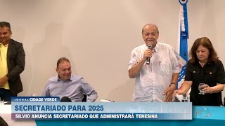 Tarifa zero para o metrô de Teresina a partir de 2025 e a formação do secretariado de Sílvio Mendes [upl. by Nickie]