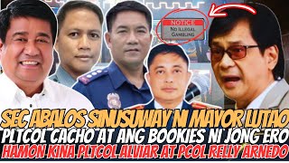 ABALOS SINUSUWA NI MAYOR LUTAO PLTCOL CACHO BOOKIES NI JONG ERO HAMON KINA PLTCOL ALVIAR PCOL RELLY [upl. by Albrecht89]