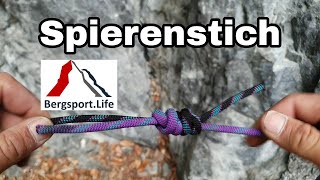 Einfacher Doppelter Dreifacher Spierenstich  Kevlaramp Dyneema Reepschnüre verbinden [upl. by Patrica182]