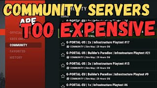 Rust Console COMMUNITY SERVERS Pricing Custom Server Options amp MORE [upl. by Akire]