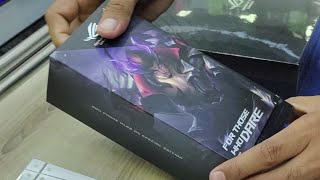 ASUS ROG PHONE MOBILE LEGEND EDITION WITH FREE GIFT BUNDLE WITH AERO ACTIVE COOLER [upl. by Neehsuan]