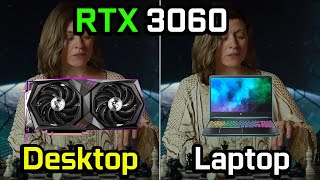 RTX 3060 Desktop vs RTX 3060 Laptop [upl. by Mcculloch247]