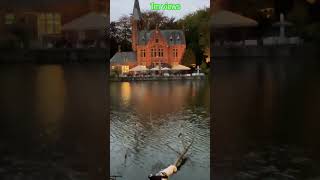 📍Brugge Belgium 🇧🇪shortvideo fypシ゚viral fyp travel belgium bruges belgium [upl. by Hannaj]