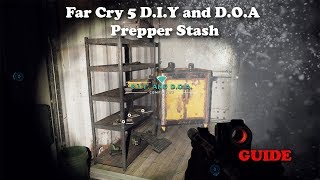 Far Cry 5  DIY and DOA Prepper Stash  Location and Completion [upl. by Notaes]