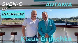 MS ARTANIA im Interview Klaus Gruschka [upl. by Ahseinar]