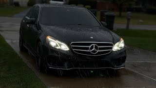 E550 Rainy Night Drive POV [upl. by Gene810]