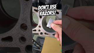 DIY Mechanic Tip How To Remove Gasket Material Faster [upl. by Aliuqahs119]