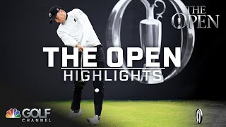 The Open Championship 2024 Highlights Early Final Round  Golf Channel [upl. by Aihsiyt]