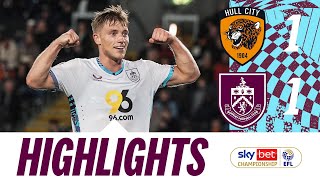 Simons amp Flemming Net In Closely Contested Draw  HIGHLIGHTS  Hull City 11 Burnley [upl. by Magnuson]