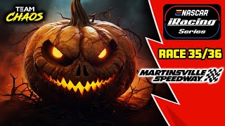 All Hallows Eve  eNASCAR iRacing Series  Martinsville  Race 3536 [upl. by Higinbotham]