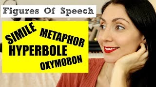 Learn Figures of Speech Simile Metaphor Hyperbole amp Oxymoron  LIVE English Lesson [upl. by Pacian]