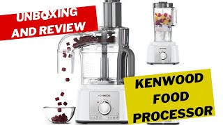 Kenwood Multipro Express FDP65 Allin1 System Food Processor Unboxing and Full review [upl. by Odyssey]