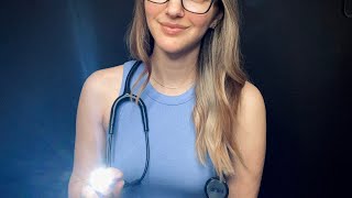 ASMR Full Body Physical Exam Soft Spoken Personal Attention Head to Toe Assessment [upl. by Onifled]