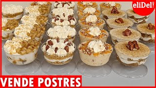 4 Postres Con MANZANA zanahoria y CALABAZA🍁Sin HORNO Postres para VENDER y Ganar DINERO Desde Casa [upl. by Harwilll]