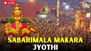 Sabarimala Makaravilakku 2024 LIVE Makara Jyothi In Sabarimala 2024  Jyothi Darshanam  N18L [upl. by Donalt]