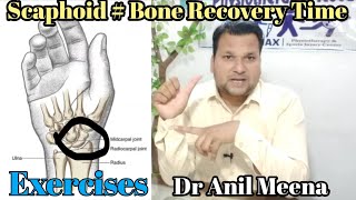 scaphoid fracture recovery time  scaphoid Fracture healing time  scaphoid bone  in hindi [upl. by Wentworth]