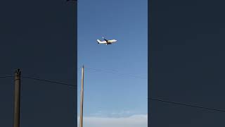 ⁠vueling landing at fiumicino airport aircraft spotting trending travel aviation [upl. by Athiste]