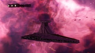 Galactic Republic vs Mandalorians A Star Wars NPC Battle in the Empire At War Remake Mod [upl. by Nosam]