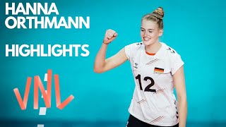 Hanna Orthmann VNL 2023 Highlights [upl. by Aineg]