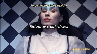 Konstrakta  In Corpore Sano Serbia🇷🇸  Eurovision 2022 lyrics [upl. by Acsecnarf]