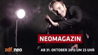 Willkommen beim Innovationsführer  NEO MAGAZIN mit Jan Böhmermann in ZDFneo [upl. by Yanej]