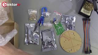 Unboxing and assembly of the Elektor DIY kitchen scale kit [upl. by Dlanor]