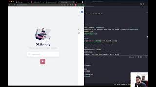 Dictionary Part 5  React App  Home component state and logic [upl. by Wilden174]