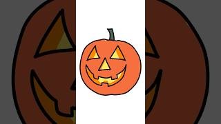 JackO’Lantern Drawing in 60 Seconds halloween [upl. by Pellikka]