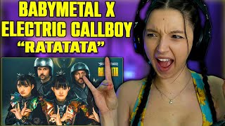 BABYMETAL x Electric Callboy  RATATATA  FIRST TIME REACTION OFFICIAL VIDEO [upl. by Notnarb]