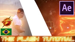 The Flash Tutorial Lançando Raio After EffectsPT BR [upl. by Kaleb]