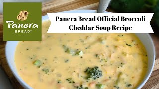 Broccoli Cheddar Soup  Panera Broccoli cheddar soup copycat recipe [upl. by Gnehs]