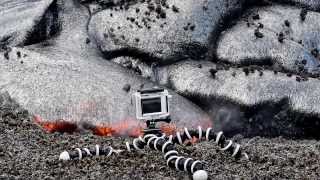 5 17 13 Lava Flow Hawaii Kilauea Volcano Lava Flow Nikon D800 GoPro Hero 2 [upl. by Gard]