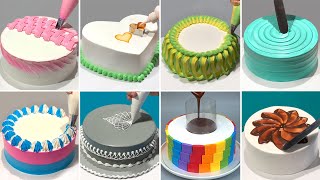 1000 Quick amp Easy Cake Decorating Technique Compilation  Most Satisfying Chocolate Cake Recipe [upl. by Hentrich]