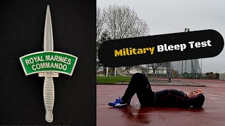 Royal Marine Attempts Bleep Test With Commentary and Tips [upl. by Vitoria]