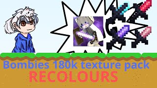 Bombies 180k texture pack RECOLOURSand java [upl. by Juno]