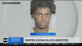 Kodak Black arrested in Plantation for allegedly possessing cocaine evidence tampering [upl. by Ire]