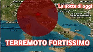 1 secondo fa Un forte terremoto ha scosso lItalia questa notte martedì 25 giugno 2024 Grande paura [upl. by Broadbent]